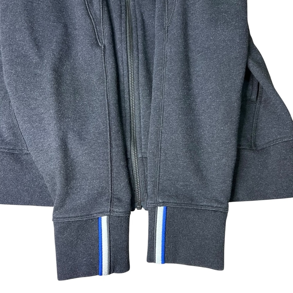 Kit and Ace 100% Cotton Zip Hoodie Size M Dark Gray - Picture 6 of 10